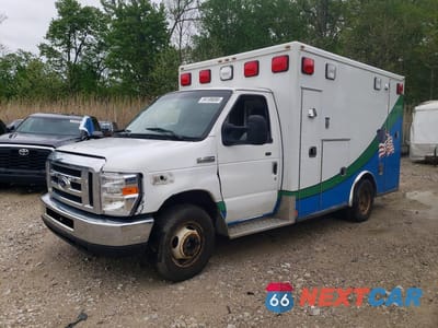 2019 FORD ECONOLINE - AMBULANCE 1FDWE3FS2KDC04070 - główne zdjęcie licytacji z USA - miniatura
