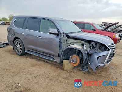 Czwarte zdjęcie samochodu z boku: 2019 LEXUS LX 570 VIN:JTJHY7AXXK4283726 - miniatura