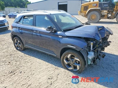 Czwarte zdjęcie samochodu z boku: 2022 HYUNDAI VENUE LIMITED VIN:KMHRC8A32NU209435 - miniatura