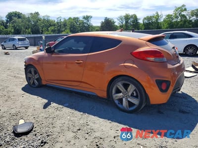 Drugie zdjęcie samochodu z przodu: 2014 HYUNDAI VELOSTER TURBO VIN:KMHTC6AE7EU205585 - miniatura