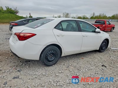 Trzecie zdjęcie samochodu z tyłu: 2019 TOYOTA COROLLA LE VIN:2T1BURHE4KC242512 - miniatura