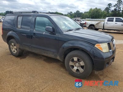 Czwarte zdjęcie samochodu z boku: 2005 NISSAN PATHFINDER XE VIN:5N1AR18UX5C736081 - miniatura
