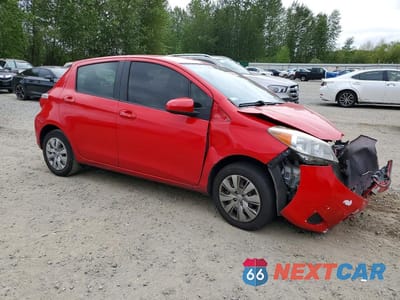 Czwarte zdjęcie samochodu z boku: 2012 TOYOTA YARIS 5-DOOR LE VIN:JTDKTUD33CD541956 - miniatura