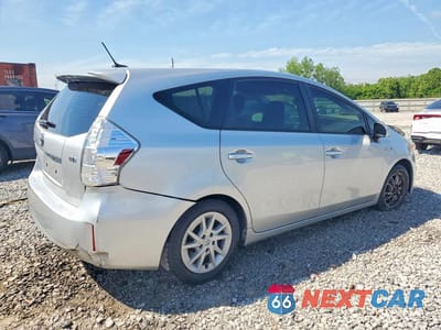 Trzecie zdjęcie samochodu z tyłu: 2014 TOYOTA PRIUS V THREE VIN:JTDZN3EU3EJ006446 - miniatura
