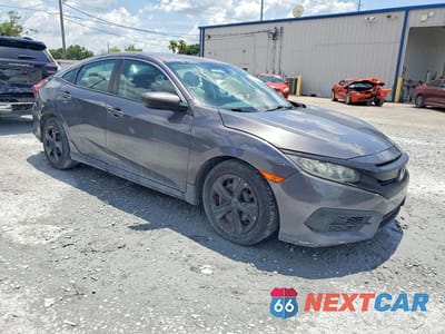 Czwarte zdjęcie samochodu z boku: 2018 HONDA CIVIC LX VIN:2HGFC2F54JH608487 - miniatura