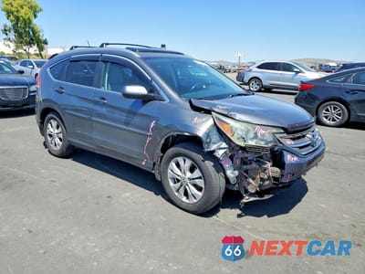 Czwarte zdjęcie samochodu z boku: 2014 HONDA CR-V EXL VIN:5J6RM3H74EL017690 - miniatura