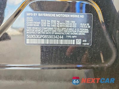 Zdjęcie 13 z 13 samochodu: 2025 BMW X3 30 XDRIVE VIN:5UX53GP08S9034244 - miniatura