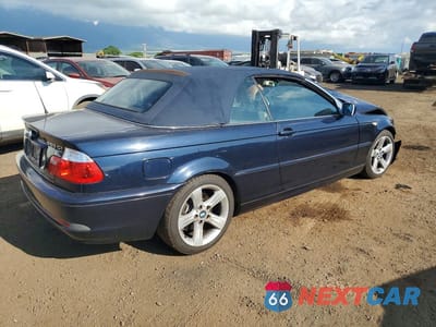 Trzecie zdjęcie samochodu z tyłu: 2006 BMW 3-SERIES 325CI 2D CO VIN:WBABW33466PX84382 - miniatura