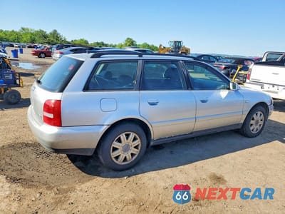 Trzecie zdjęcie samochodu z tyłu: 2001 AUDI A4 1.8T AVANT QUATTRO VIN:WAUKC68DX1A123341 - miniatura