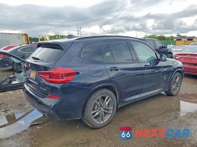 Trzecie zdjęcie samochodu z tyłu: 2019 BMW X3 XDRIVE30I VIN:5UXTR9C56KLP90208 - miniatura