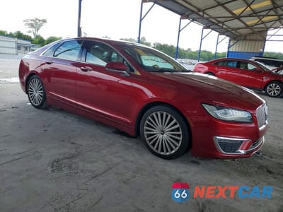 Czwarte zdjęcie samochodu z boku: 2017 LINCOLN MKZ RESERVE VIN:3LN6L5E90HR635300 - miniatura