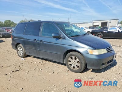 Czwarte zdjęcie samochodu z boku: 2003 HONDA ODYSSEY EXL VIN:5FNRL180X3B107409 - miniatura