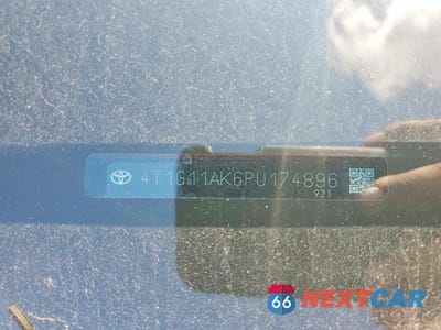 Zdjęcie 12 z 12 samochodu: 2023 TOYOTA CAMRY VIN:4T1G11AK6PU174896 - miniatura
