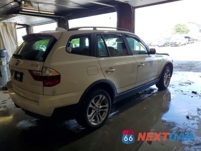 Trzecie zdjęcie samochodu z tyłu: 2007 BMW X3 3.0SI VIN:WBXPC93497WF04729 - miniatura