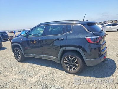 Drugie zdjęcie samochodu z przodu: 2021 JEEP COMPASS TRAILHAWK VIN:3C4NJDDB4MT573983 - miniatura