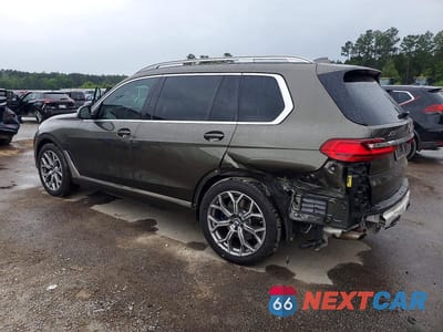 Drugie zdjęcie samochodu z przodu: 2021 BMW X7 XDRIVE40I VIN:5UXCW2C00M9G06579 - miniatura
