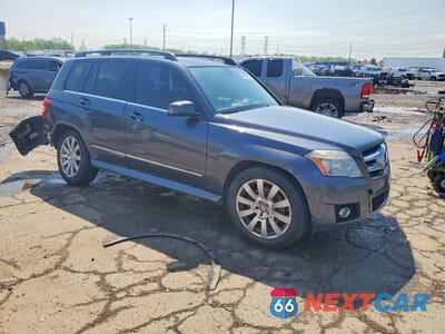 Czwarte zdjęcie samochodu z boku: 2010 MERCEDES-BENZ GLK 350 4MATIC VIN:WDCGG8HB4AF350710 - miniatura