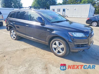 Czwarte zdjęcie samochodu z boku: 2014 AUDI Q7 PREMIUM PLUS VIN:WA1LGBFE4ED013111 - miniatura