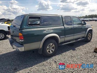 Trzecie zdjęcie samochodu z tyłu: 2000 TOYOTA TUNDRA SR5 VIN:5TBRT3416YS050356 - miniatura