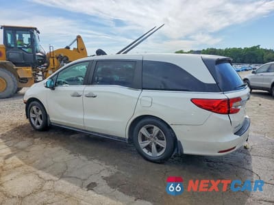 Drugie zdjęcie samochodu z przodu: 2019 HONDA ODYSSEY EXL VIN:5FNRL6H75KB102353 - miniatura