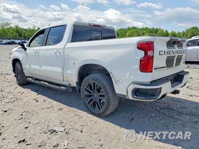 Drugie zdjęcie samochodu z przodu: 2021 CHEVROLET SILVERADO K1500 VIN:1GCUYEEL0MZ425391 - miniatura