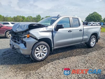 2024 CHEVROLET SILVERADO K1500 CUSTOM 1GCRDBEK9RZ148285 - główne zdjęcie licytacji z USA - miniatura