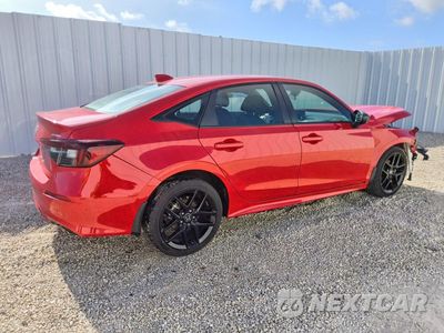 Trzecie zdjęcie samochodu z tyłu: 2025 HONDA CIVIC SPORT VIN:2HGFE2F52SH555607 - miniatura