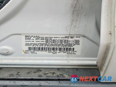 Zdjęcie 13 z 13 samochodu: 2014 MITSUBISHI OUTLANDER SPORT ES VIN:4A4AP3AU7EE030053 - miniatura