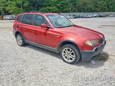 Czwarte zdjęcie samochodu z boku: 2004 BMW X3 2.5I VIN:WBXPA73454WC37451 - miniatura