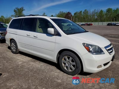 Czwarte zdjęcie samochodu z boku: 2005 HONDA ODYSSEY TOURING VIN:5FNRL38885B002033 - miniatura