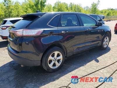 Trzecie zdjęcie samochodu z tyłu: 2015 FORD EDGE SE VIN:2FMTK4G95FBB76936 - miniatura