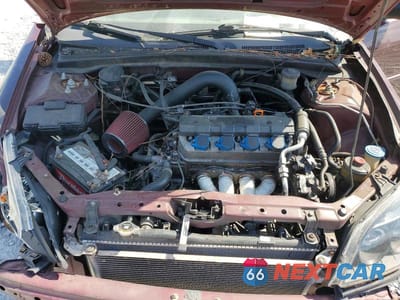 Zdjęcie 11 z 12 samochodu: 2002 HONDA CIVIC LX VIN:2HGES165X2H520733 - miniatura