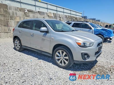Czwarte zdjęcie samochodu z boku: 2013 MITSUBISHI OUTLANDER SPORT ES VIN:4A4AR3AU8DE002027 - miniatura