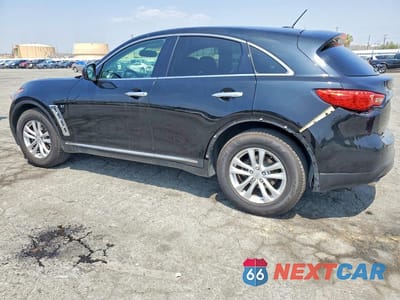 Drugie zdjęcie samochodu z przodu: 2017 INFINITI QX70 BASE VIN:JN8CS1MU4HM141334 - miniatura