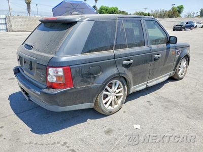 Trzecie zdjęcie samochodu z tyłu: 2007 LAND ROVER RANGE ROVER SPORT HSE VIN:SALSK25457A108427 - miniatura