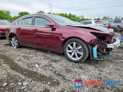 Czwarte zdjęcie samochodu z boku: 2013 ACURA TL TECH VIN:19UUA8F57DA011658 - miniatura