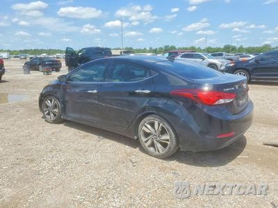 Drugie zdjęcie samochodu z przodu: 2014 HYUNDAI ELANTRA LIMITED VIN:5NPDH4AE3EH482095 - miniatura