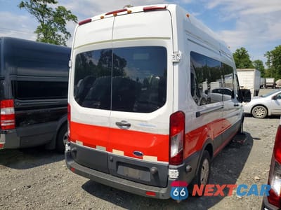 Trzecie zdjęcie samochodu z tyłu: 2017 FORD TRANSIT T-350HD HANDICAP ACCESSIBLE VAN VIN:1FTBW2XM1HKB48833 - miniatura