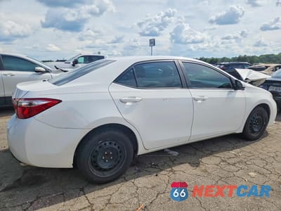 Trzecie zdjęcie samochodu z tyłu: 2016 TOYOTA COROLLA LE VIN:2T1BURHE2GC686592 - miniatura