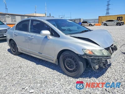 Czwarte zdjęcie samochodu z boku: 2011 HONDA CIVIC LX VIN:19XFA1F53BE038784 - miniatura