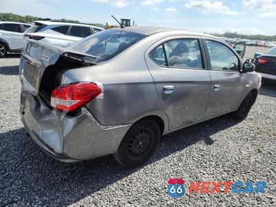 Trzecie zdjęcie samochodu z tyłu: 2017 MITSUBISHI MIRAGE G4 ES VIN:ML32F3FJ8HHF06574 - miniatura