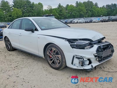 Czwarte zdjęcie samochodu z boku: 2024 AUDI A4 PREMIUM PLUS 45 VIN:WAUEAAF43RN007363 - miniatura