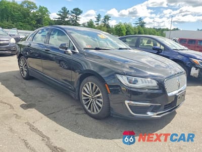 Czwarte zdjęcie samochodu z boku: 2018 LINCOLN MKZ HYBRID SELECT VIN:3LN6L5LU7JR609984 - miniatura