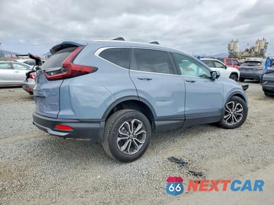 Trzecie zdjęcie samochodu z tyłu: 2021 HONDA CR-V EXL VIN:7FART6H85ME025614 - miniatura