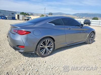 Trzecie zdjęcie samochodu z tyłu: 2017 INFINITI Q60 3.0T PREMIUM VIN:JN1EV7EL6HM554282 - miniatura