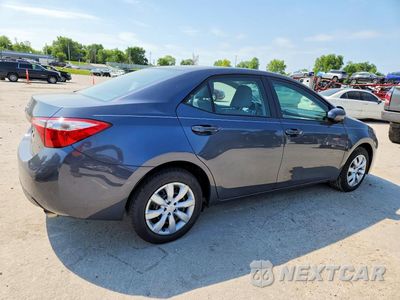Trzecie zdjęcie samochodu z tyłu: 2014 TOYOTA COROLLA LE VIN:5YFBURHEXEP025700 - miniatura