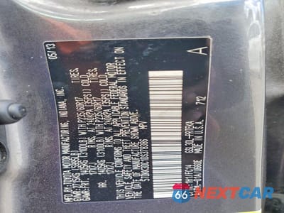 Zdjęcie 13 z 13 samochodu: 2013 TOYOTA SIENNA LE VIN:5TDKK3DC1DS378386 - miniatura