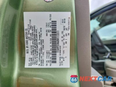 Zdjęcie 12 z 12 samochodu: 2008 FORD FOCUS VIN:1FAHP35N68W113311 - miniatura