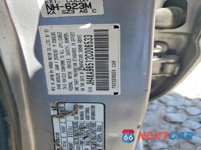 Zdjęcie 12 z 12 samochodu: 2002 ACURA 3.5RL VIN:JH4KA96512C006533 - miniatura