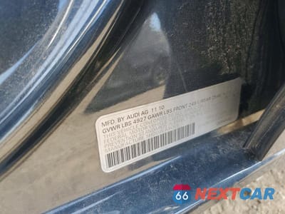 Zdjęcie 12 z 12 samochodu: 2011 AUDI A4 PREMIUM VIN:WAUBFAFLXBN031953 - miniatura